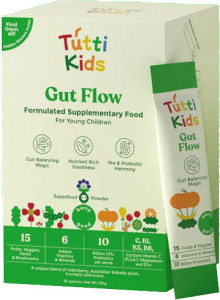 Tutti Kids Gut Flow 100g (25 Sachets)