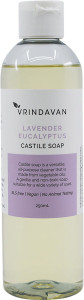 Vrindavan Castile Soap Lavender & Eucalyptus 250ml