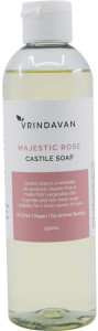 Vrindavan Castile Soap Majestic Rose 250ml