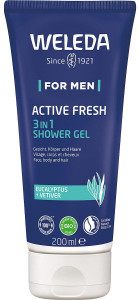 Weleda Active Fresh 3 in 1 Shower Gel Men 200ml