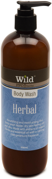 Wild Herbal Body Wash Herbal 500ml