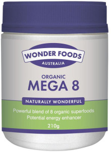 Wonder Foods Mega 8 (Organic) 210g