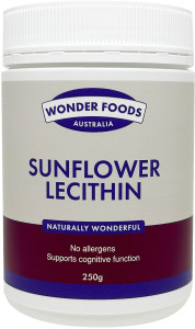 WONDER FOODS Sunflower Lecithin Powder 250g