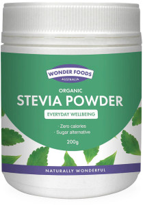 Wonderfoods Organic Herbal Stevia Powder  200g