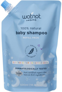 Wotnot Baby Shampoo Refill Pack Suitable For Sensitive Skin 500ml