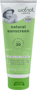 Wotnot Natural Sunscreen SPF 30 Suitable For 3 Months+ 100g