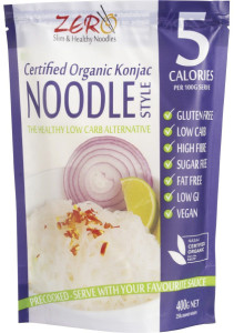 Zero Slim & Healthy Certified Organic Konjac Noodles Style 400g