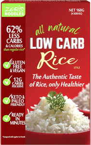 Zero Slim & Healthy Low Carb Rice 160g